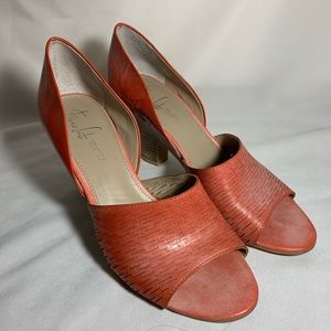 Franco Sarto The Artist’s Collection open toe heel